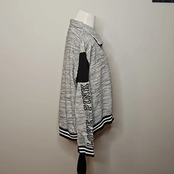 Victoria's Secret PINK Terry Zip-up Pullover - Picture 4 of 13